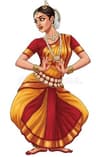 Bharatanatyam dancer